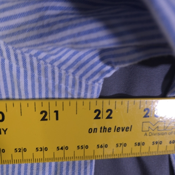 Solutions Kitten Present StripeButton Down Shirt Size M Vintage Embroidered Cats - Picture 5 of 8